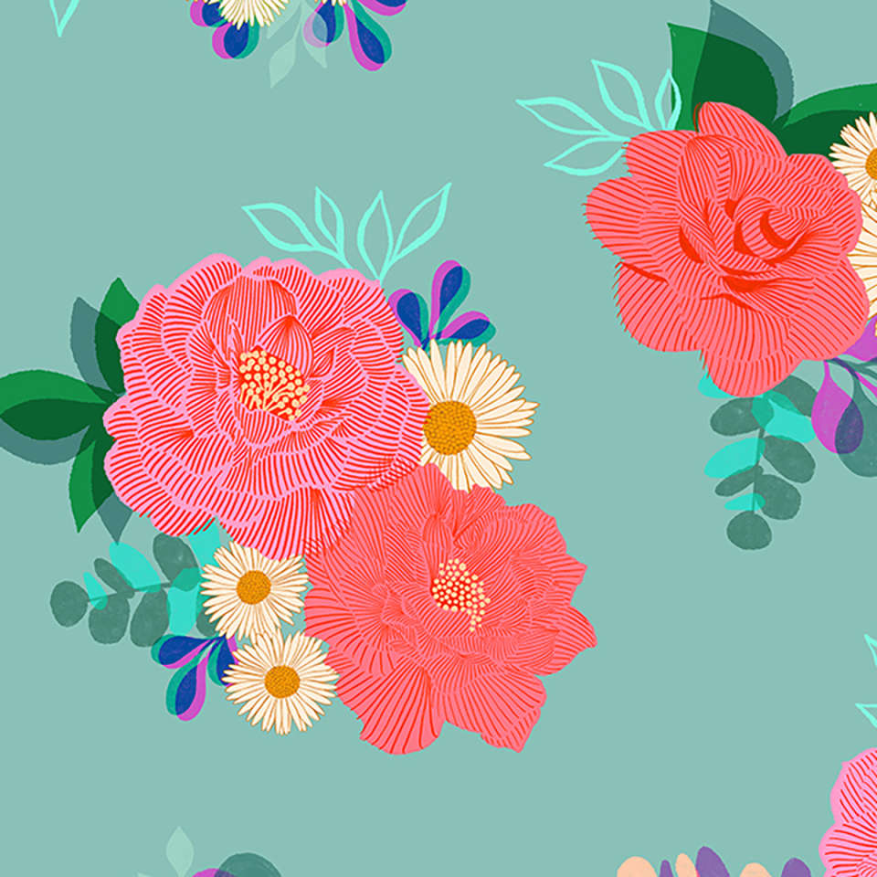 Moda - 108inch Camellia - RS0036-12