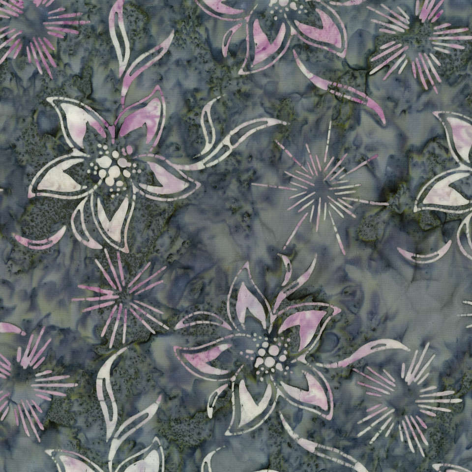 Timeless Treasures - Tonga Mini Collection Blackberry Cobbler - TONGA-B8786 LAKE