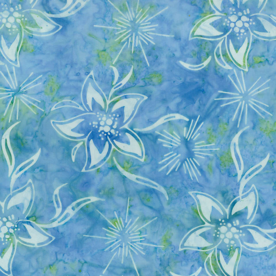 Timeless Treasures - Tonga Mini Collection Blueberry Tart - TONGA-B8786 POLAR