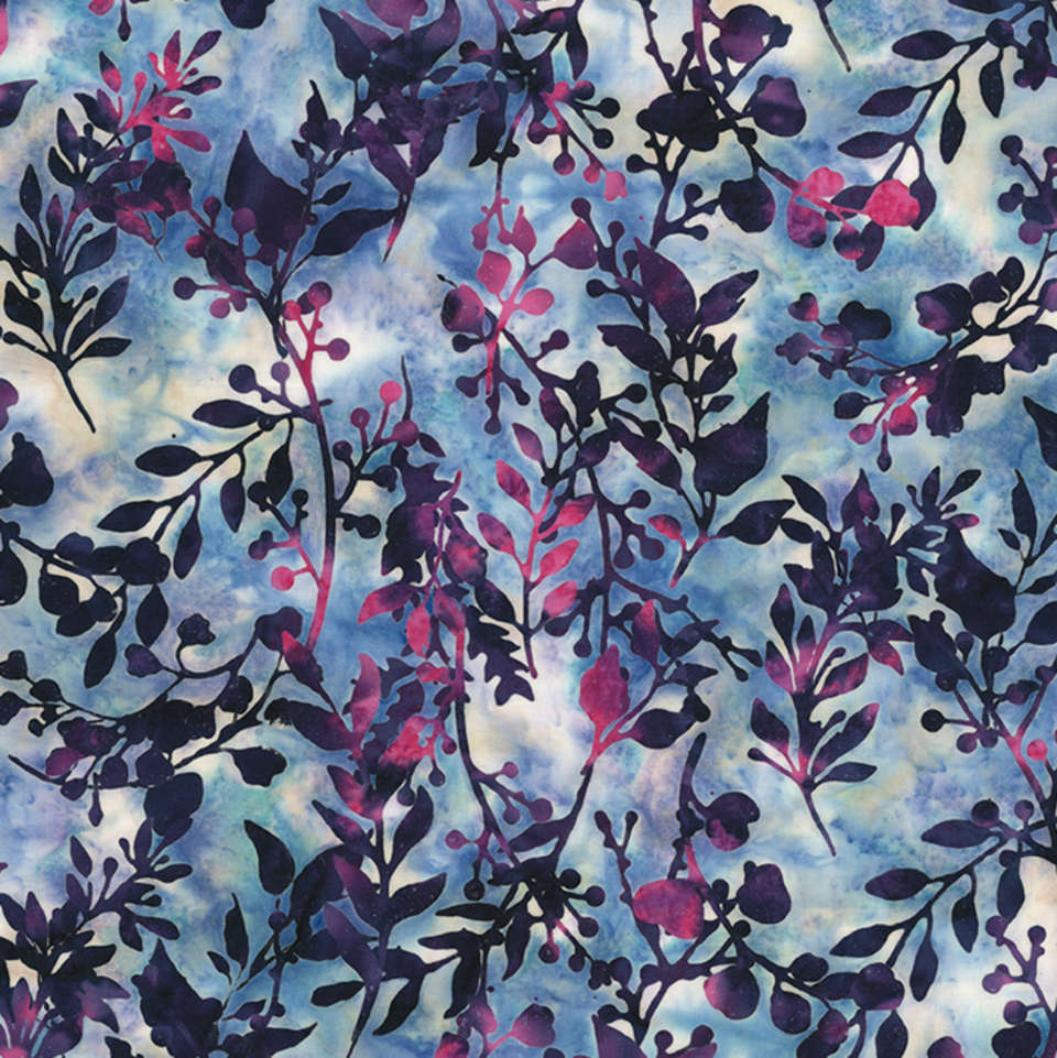 Hoffman California Fabrics - Radiant Rainbow - U2460-694-Wild-Flower