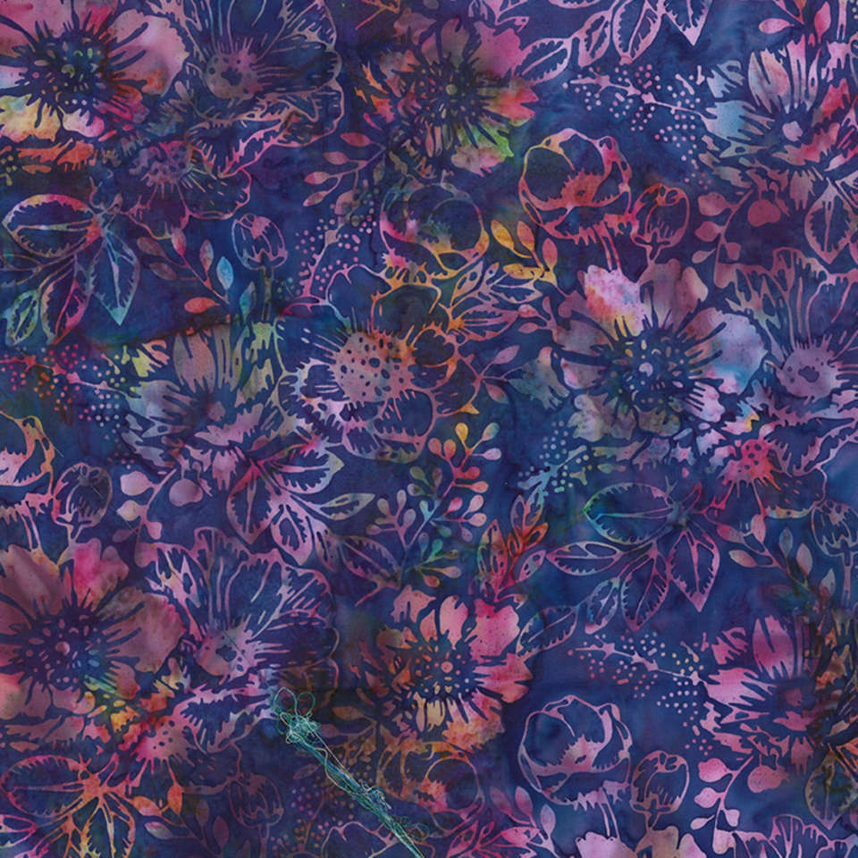 Hoffman California Fabrics - Radiant Rainbow - U2451-382-Grape-Juice