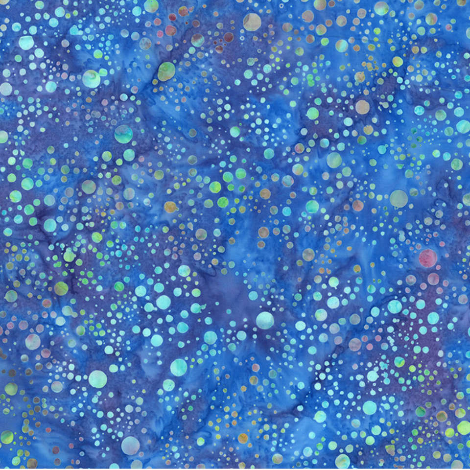 Hoffman California Fabrics - Radiant Rainbow - U2457-276-Sea-Urchin