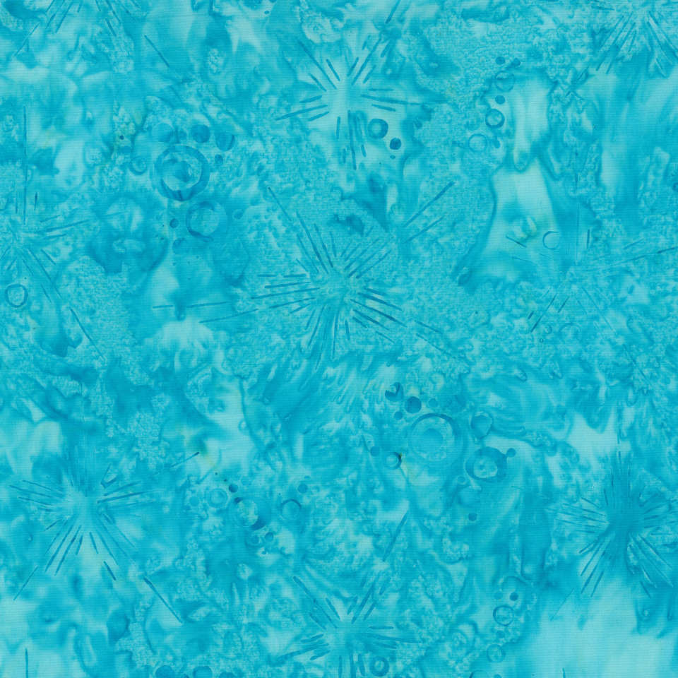 Timeless Treasures - Tonga Hydrangea - Tonga-B8785 Turquoise
