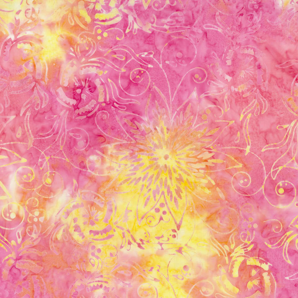 Timeless Treasures - Tonga Hydrangea - Tonga-B8168 Sorbet