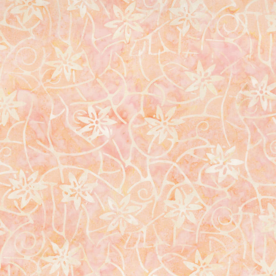 Timeless Treasures - Tonga Wallflowers Spring 2022 - Tonga-B8167 Apricot