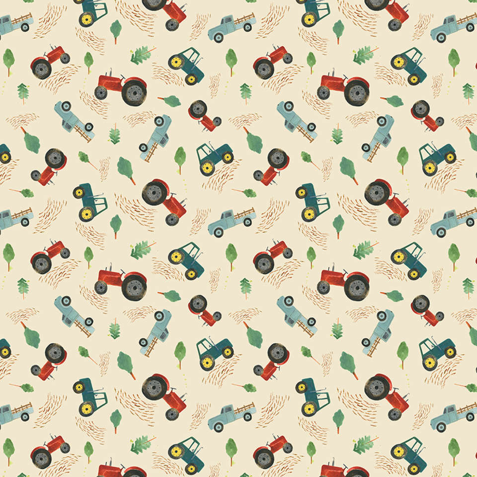 Timeless Treasures - Homestead - Rachel-CD1552 Cream