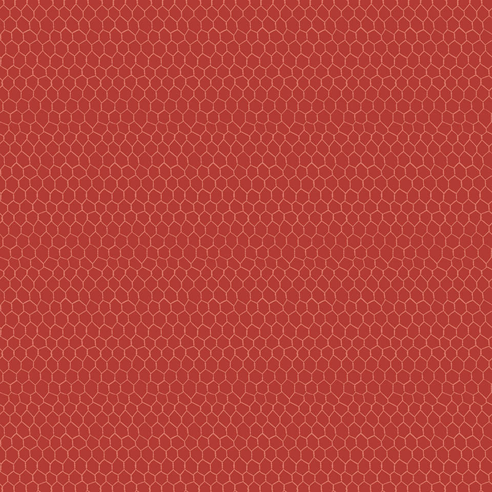 Timeless Treasures - Homestead - Rachel-CD1559 Red