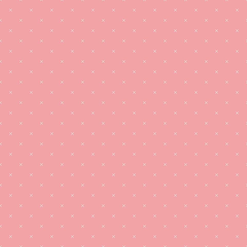 Riley Blake Designs - Bee Cross Stitch - C745-CORAL