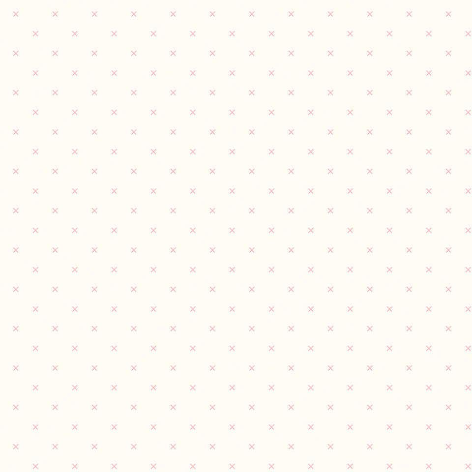 Riley Blake Designs - Bee Cross Stitch - C747-CORAL