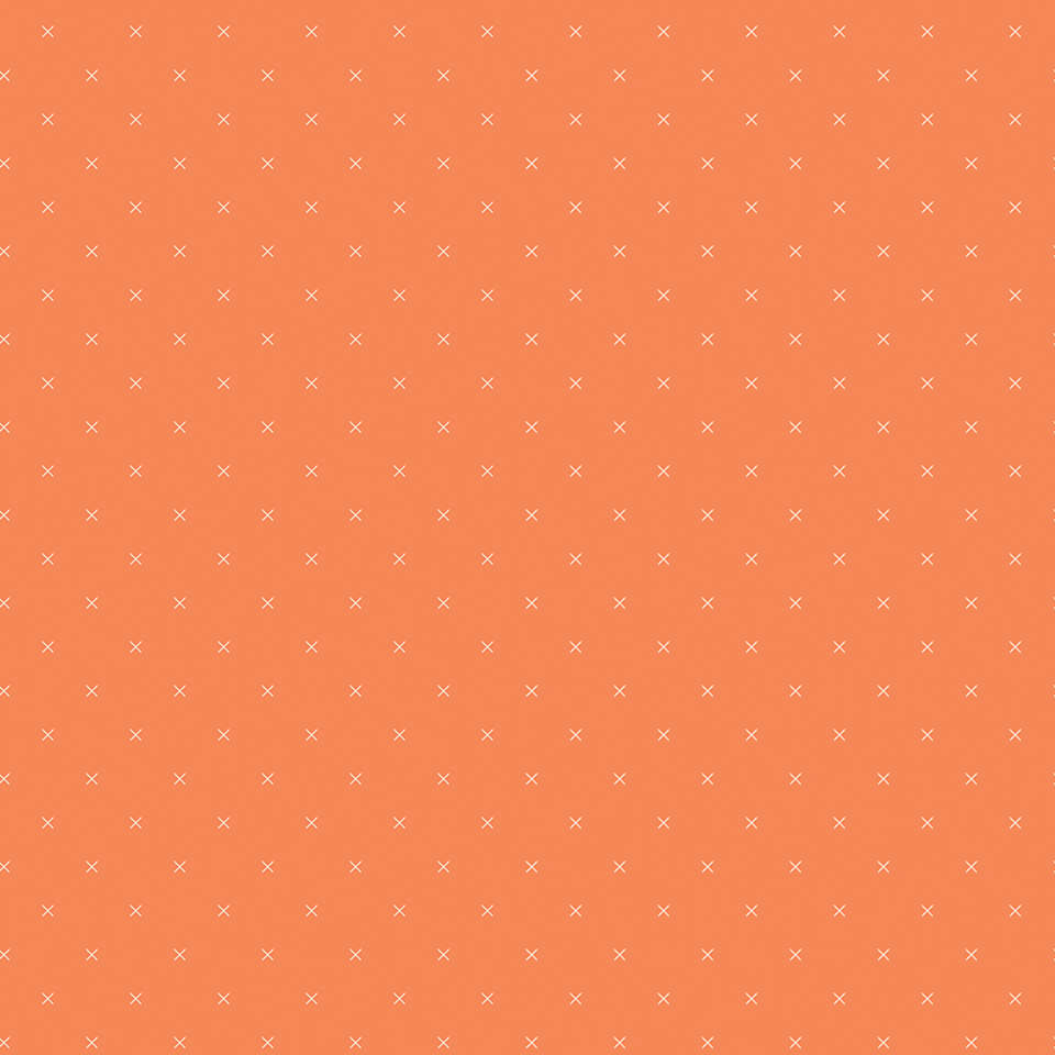 Riley Blake Designs - Bee Cross Stitch - C745-PUMPKIN