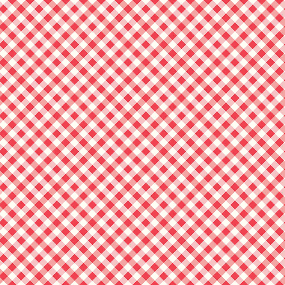 Riley Blake Designs - Bee Ginghams - C12554-CAYENNE