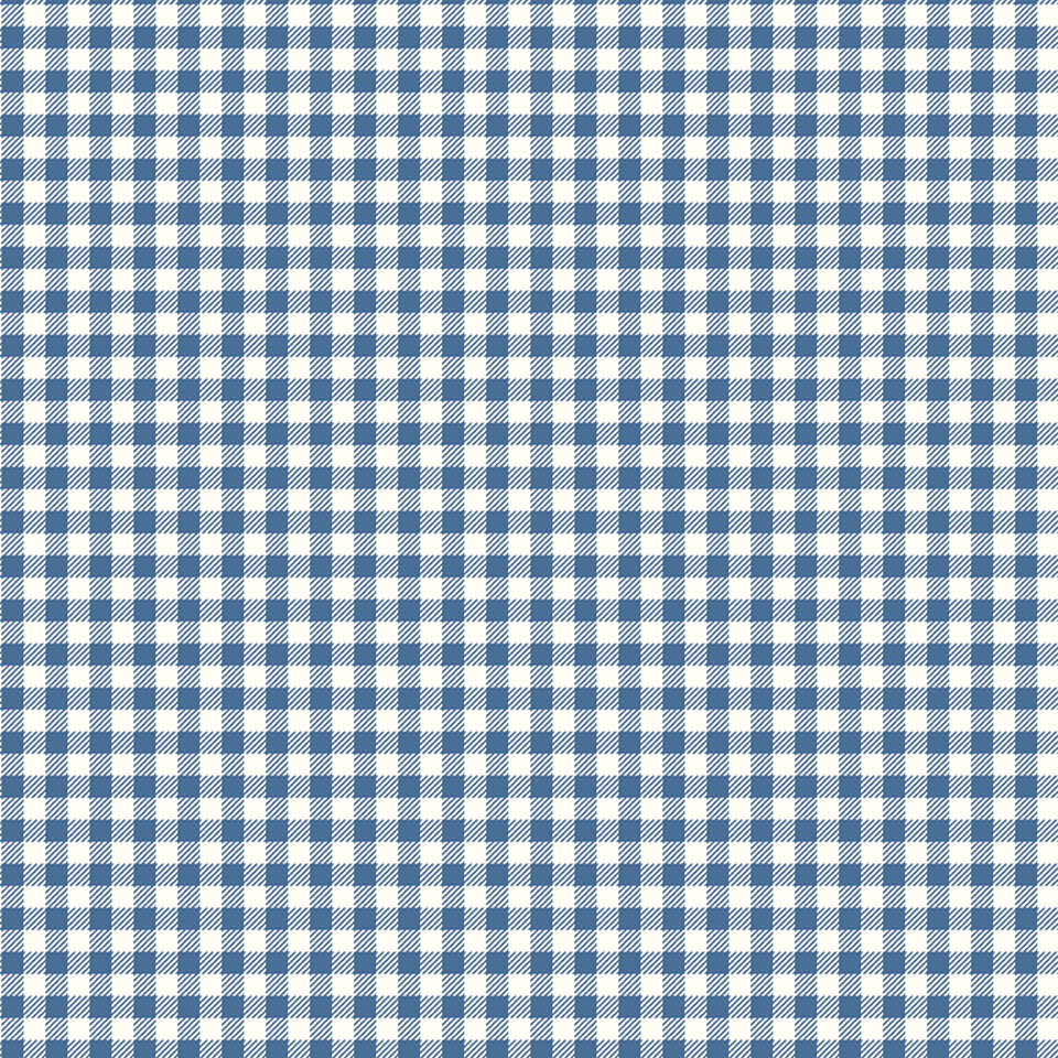 Riley Blake Designs - Bee Ginghams - C12552-DENIM