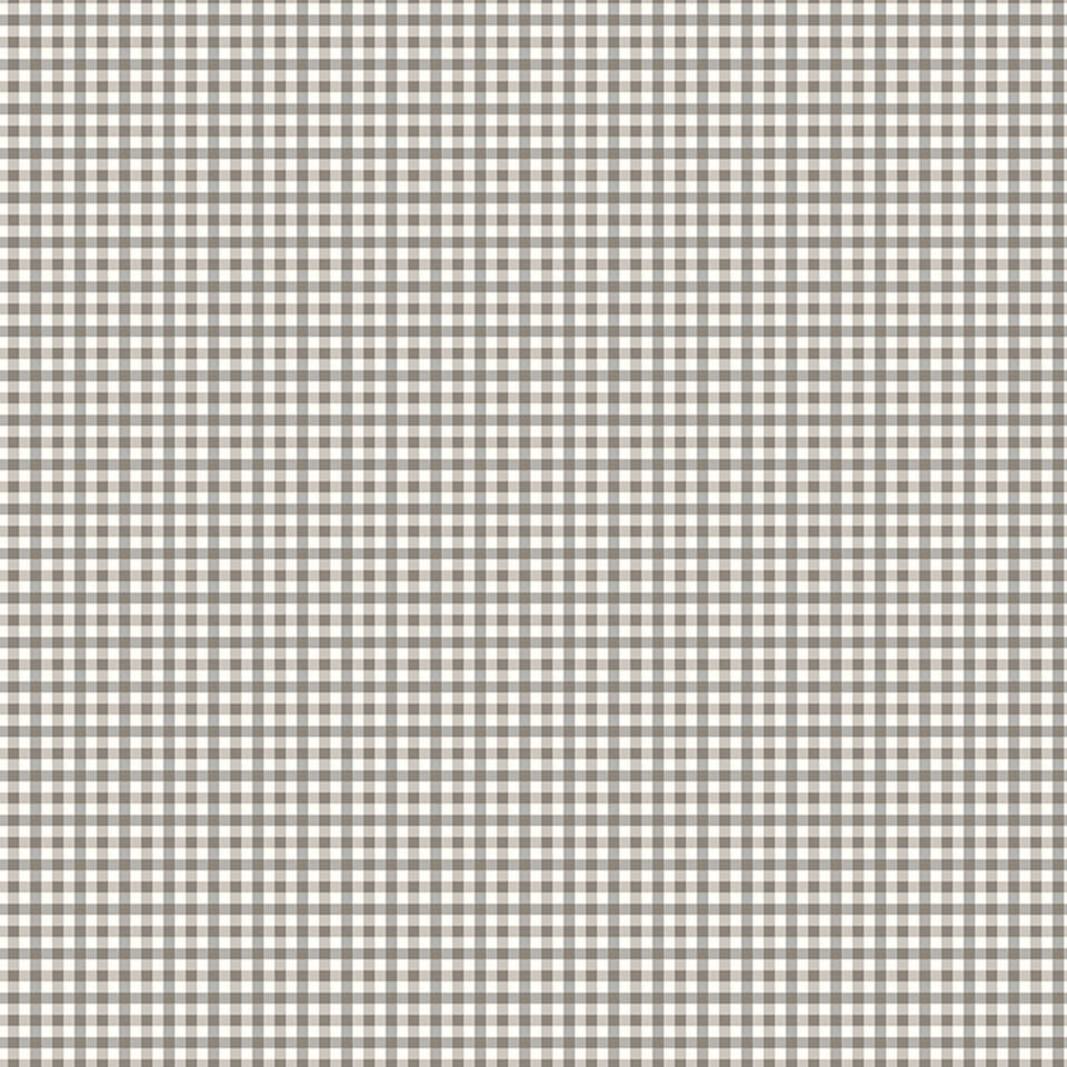 Riley Blake Designs - Bee Ginghams - C12560-PEBBLE