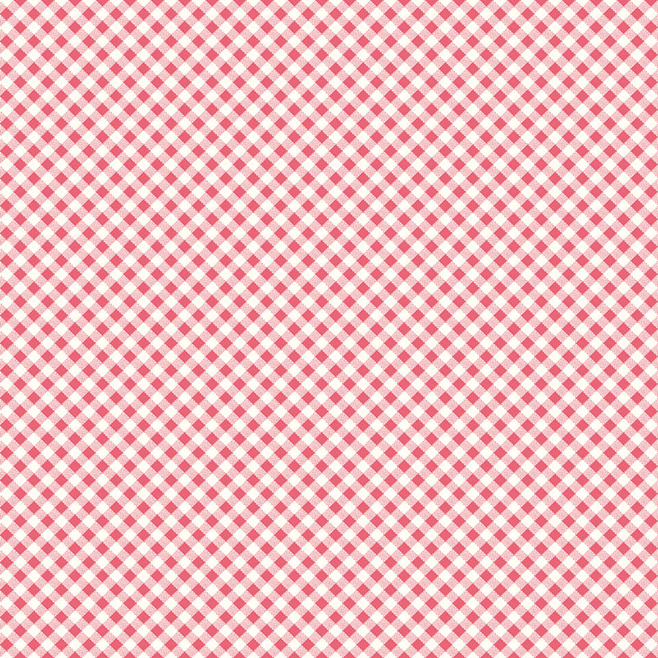 Riley Blake Designs - Bee Ginghams - C12556-TEAROSE