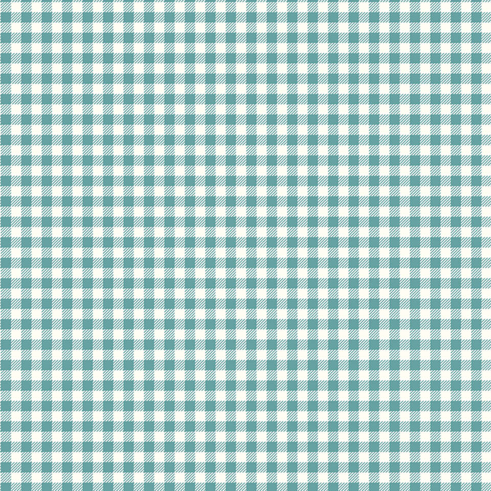 Riley Blake Designs - Bee Ginghams - C12552-TEAL