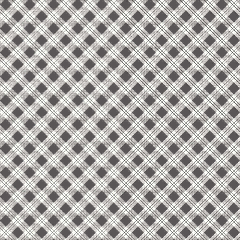 Riley Blake Designs - Bee Plaids - C12020-STEEL