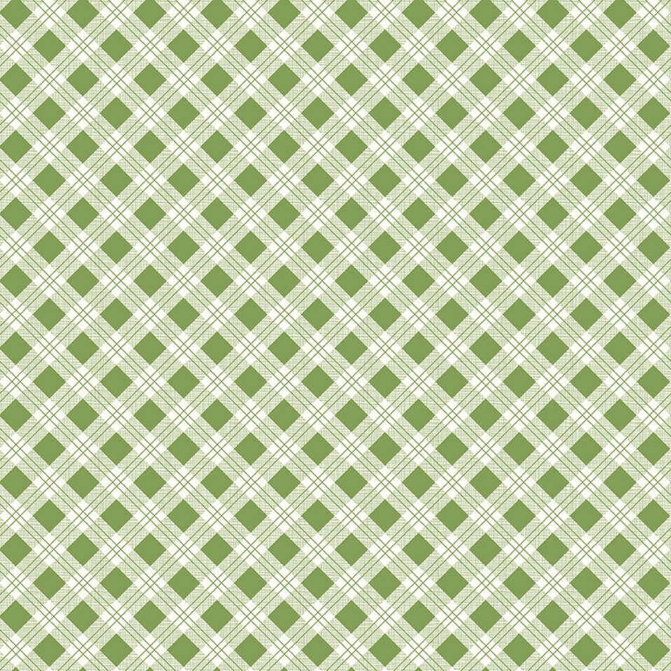 Riley Blake Designs - Bee Plaids - C12020-CLOVER