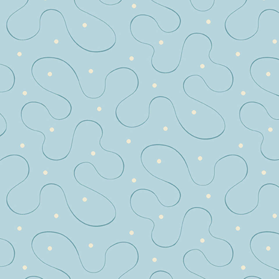 Andover Fabrics - Blue Escape - A-9969-LT