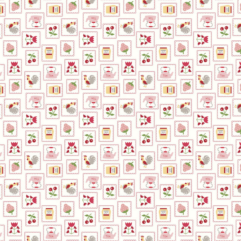 Riley Blake Designs - Cook Book - C11757-RED