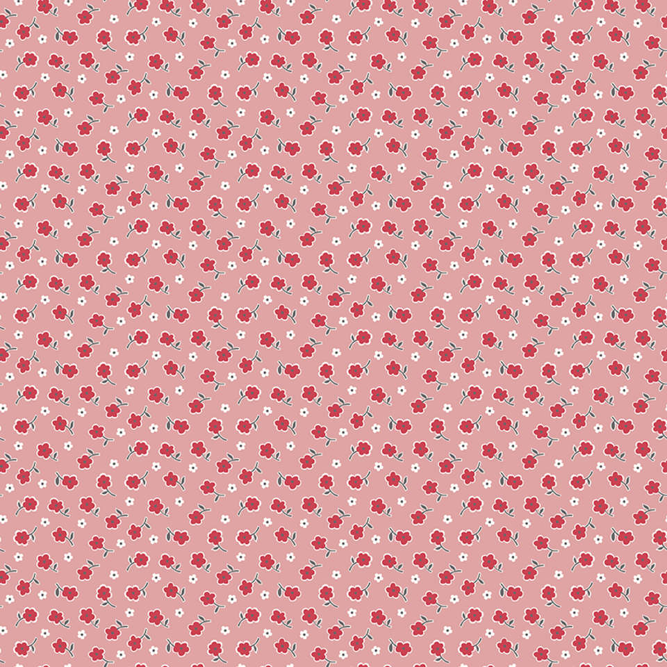 Riley Blake Designs - Stitch - C10925-CORAL