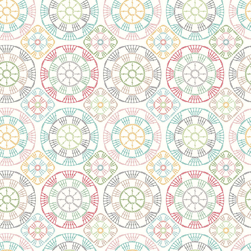 Riley Blake Designs - Stitch - C10937-CLOUD