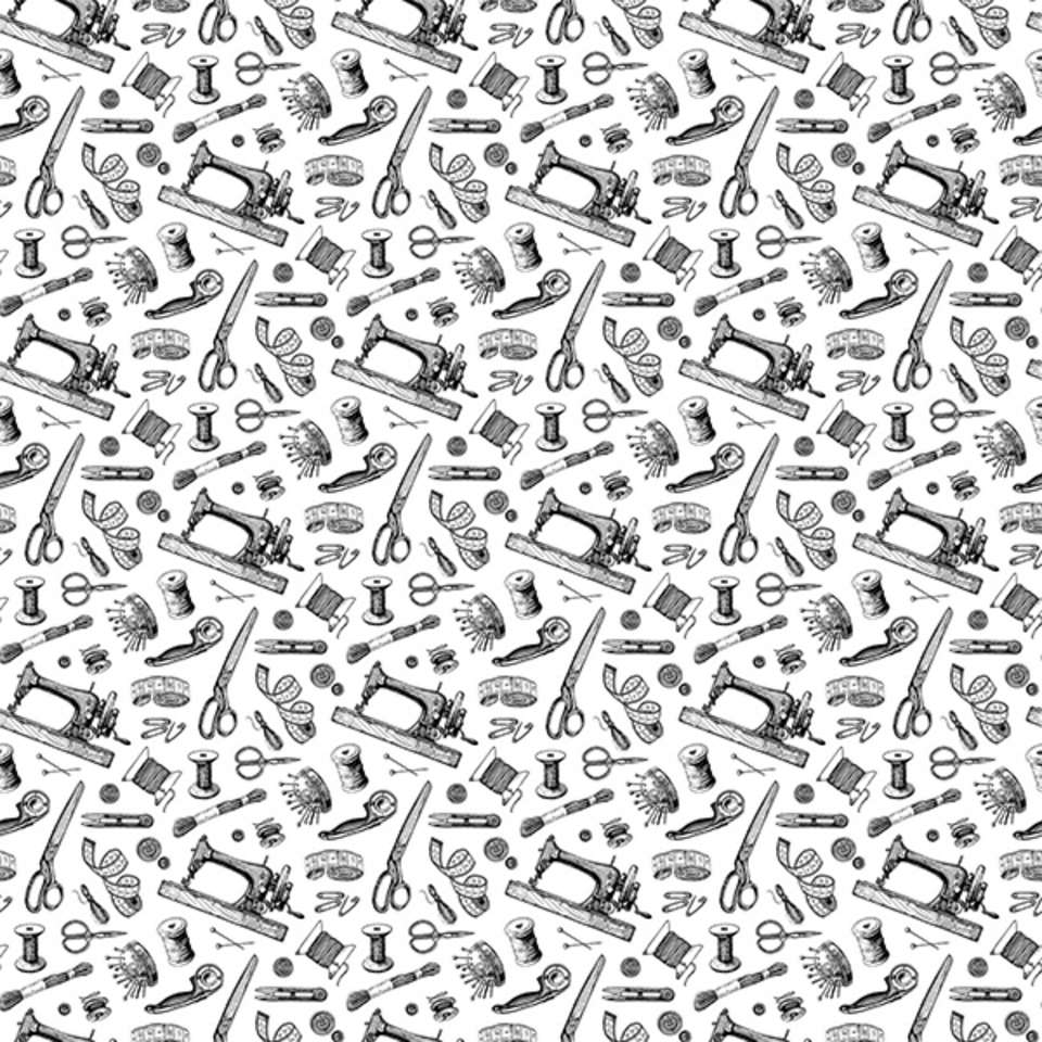 Northcott - Sewing is my Happy Place - 24219-10