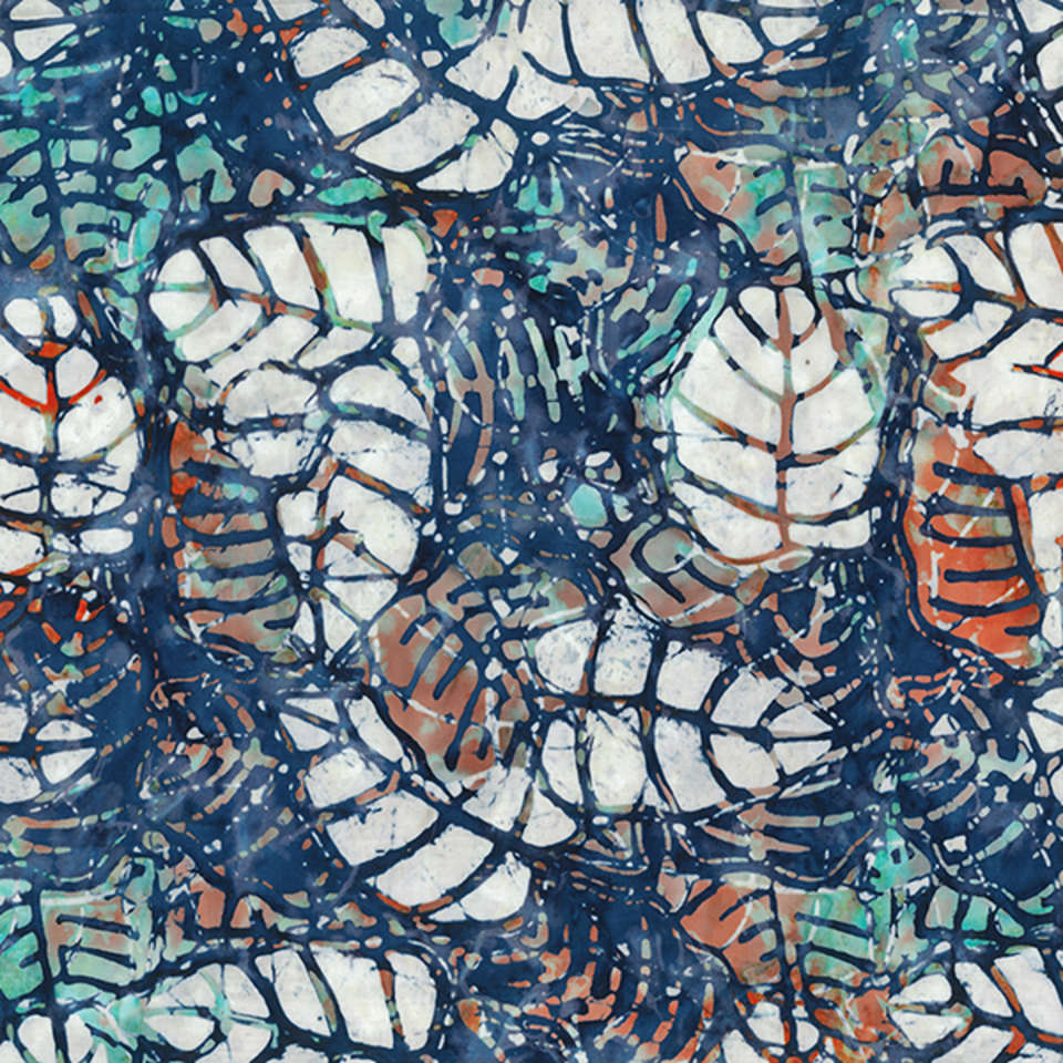 Banyan Batiks - Dappled Leaves - 80623-44