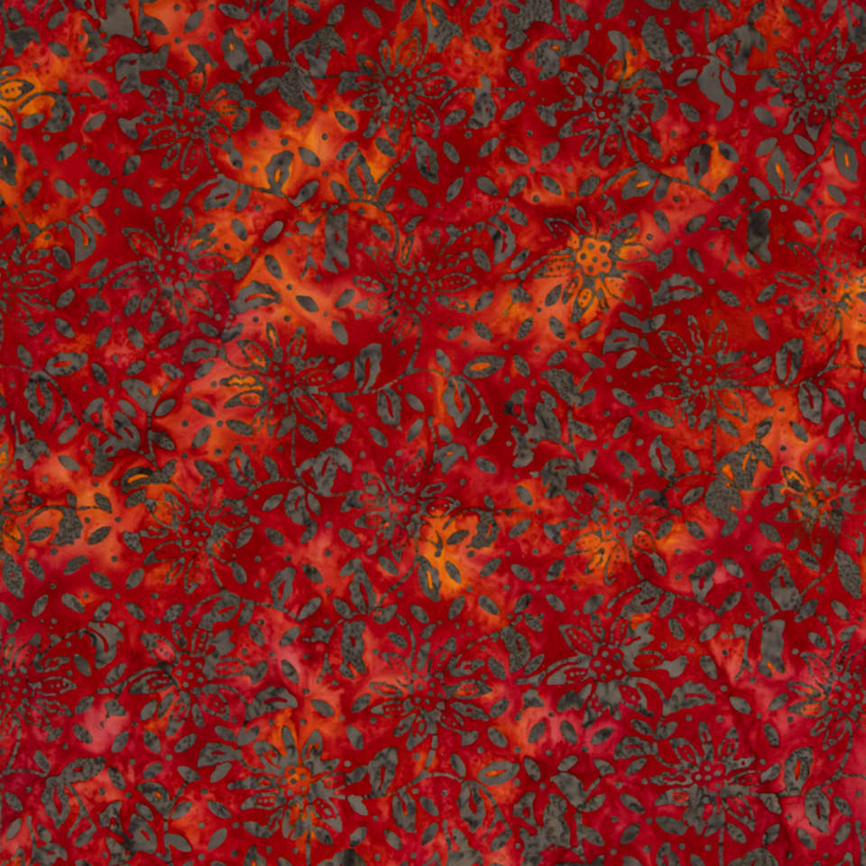 Riley Blake Designs - Expressions Batiks - BTCB1027-RedOrangeMulti