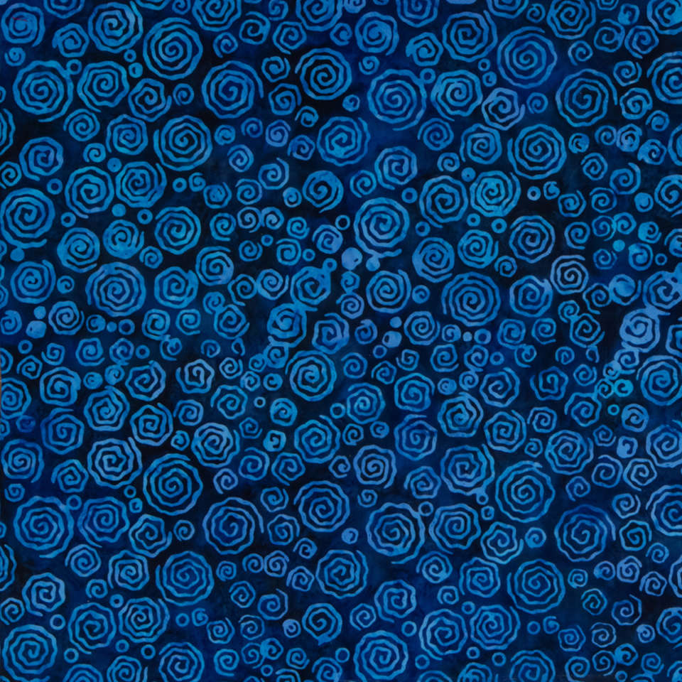 Riley Blake Designs - Expressions Batiks - BTCB1016-CobaltBlue