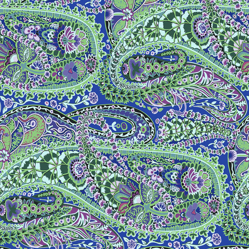 Free Spirit - Kaffe Fassett Collective August 2022 - GP60.COBALT