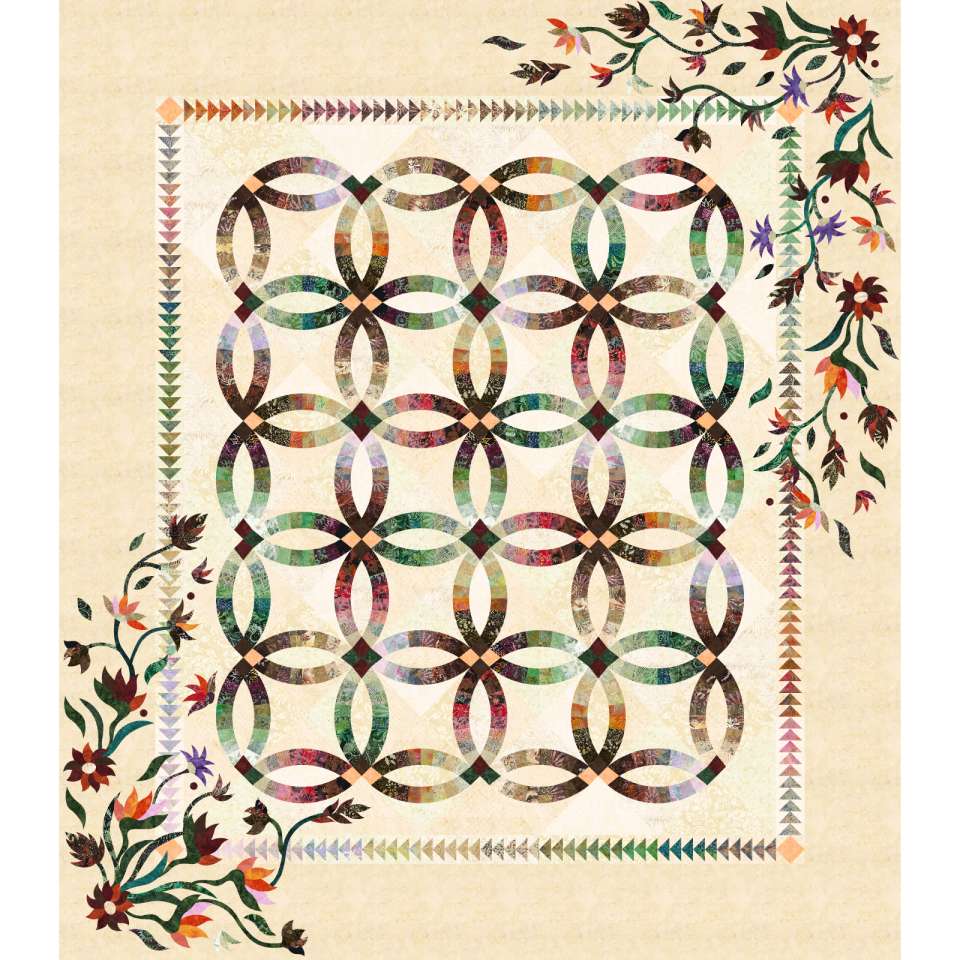 Flowers For My Wedding Ring light background includes binding and