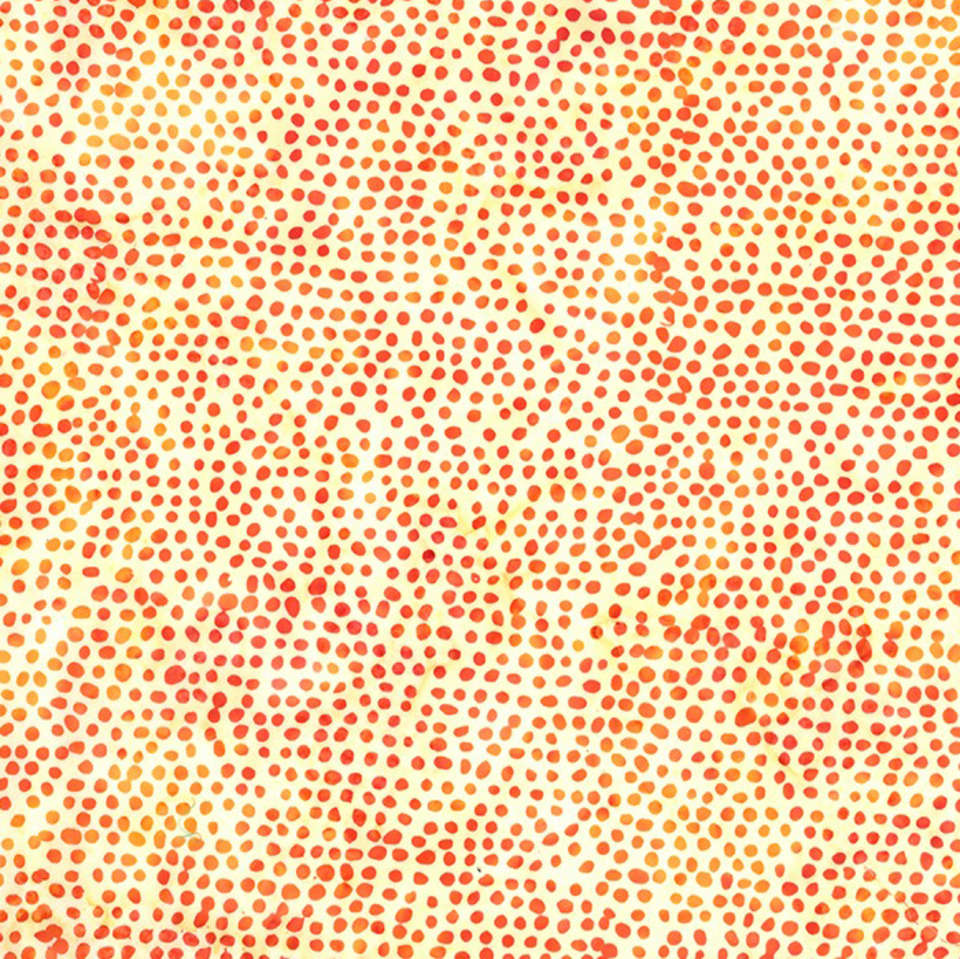 Hoffman California Fabrics - Tropical Spice - U2507-224-Poppy