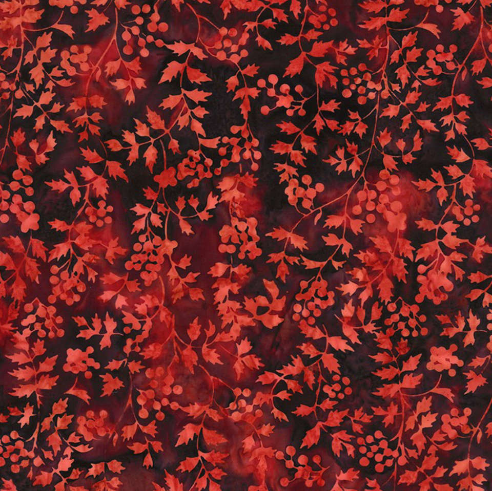 Hoffman California Fabrics - Tropical Spice - U2505-347-Lava