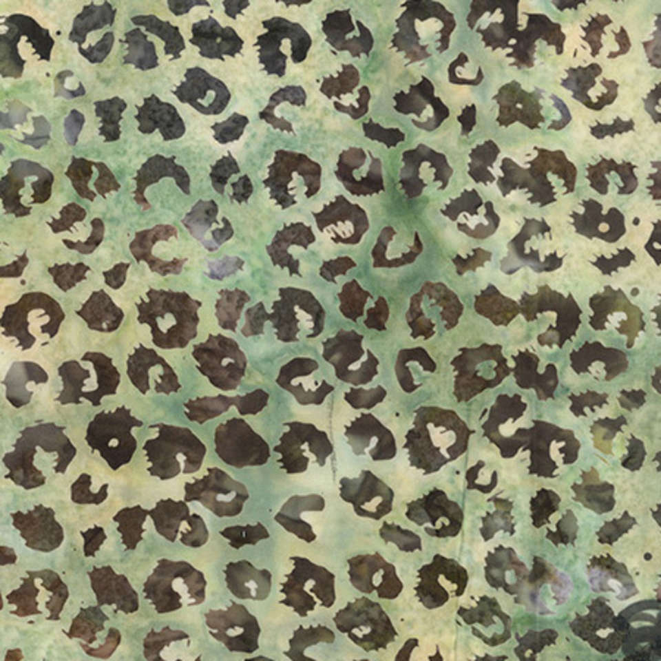 Hoffman California Fabrics - Congo Bay - Warm - MR30-105-Celadon