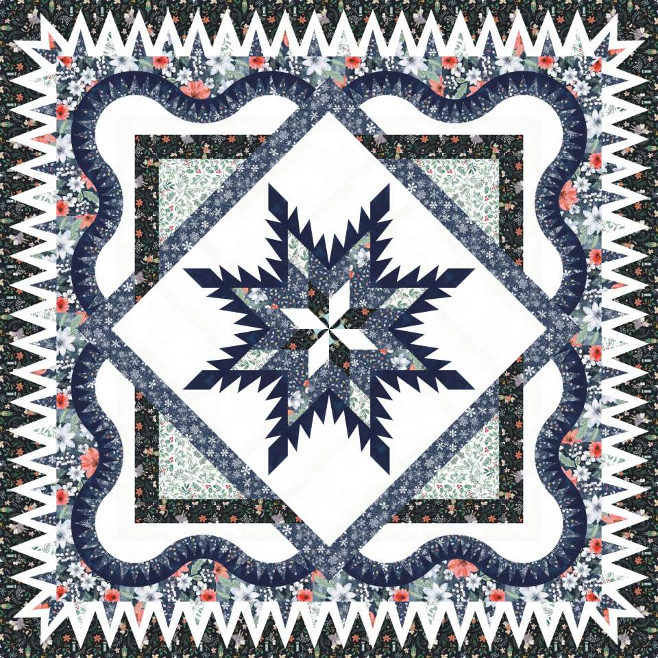 Wintergreen in Nutcracker Quilt Kits Marketplace Quiltworx