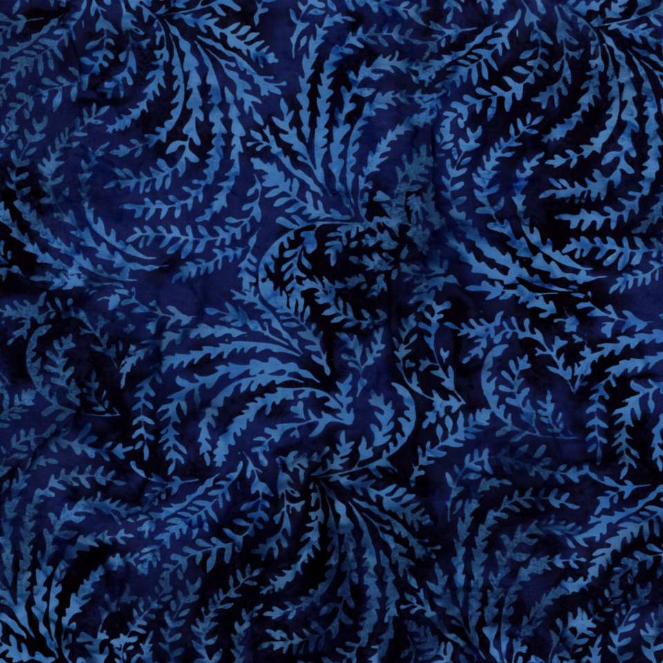 Hoffman California Fabrics - Violet Rays - T2443-17-Cobalt