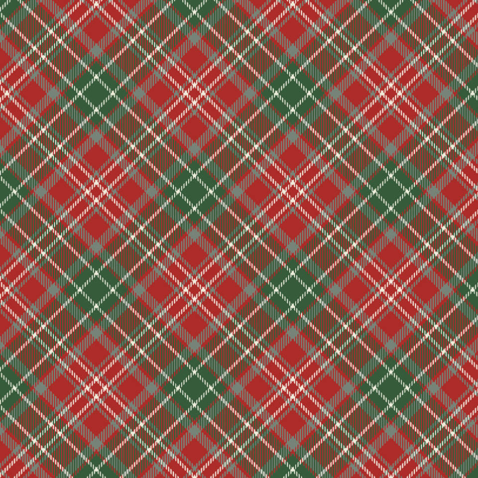 Timeless Treasures - Let It Snow - GAIL-CD2008 RED