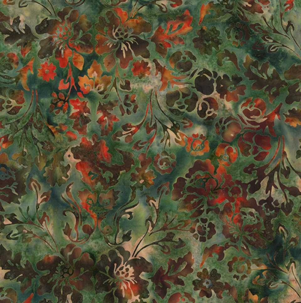 Hoffman California Fabrics - Autumn Trail - V2513-714-Fall