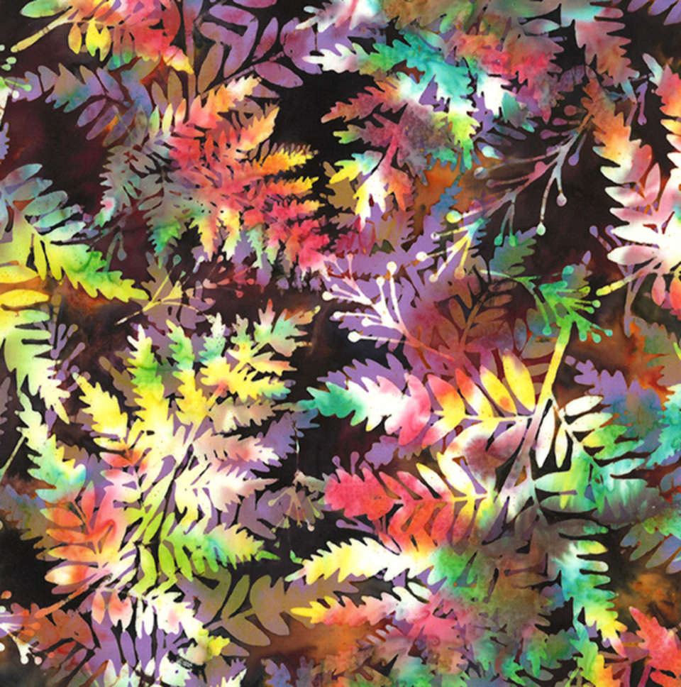 Hoffman California Fabrics - Groovy - V2518-540-Woodstock