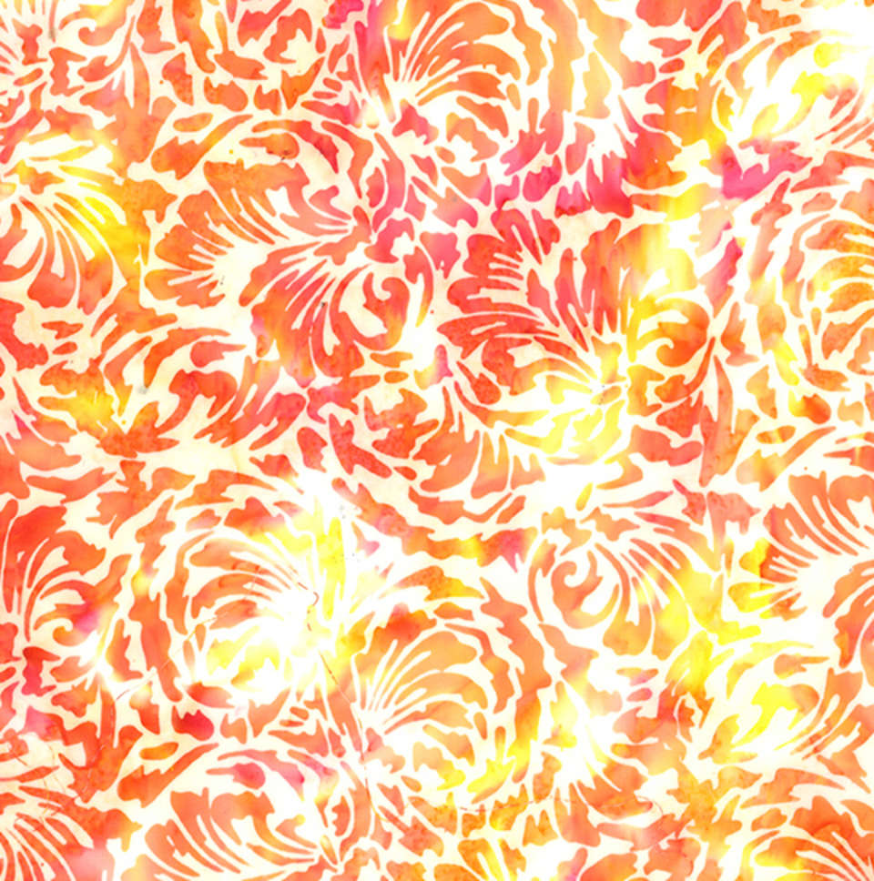 Hoffman California Fabrics - Groovy - V2511-192-Pumpkin