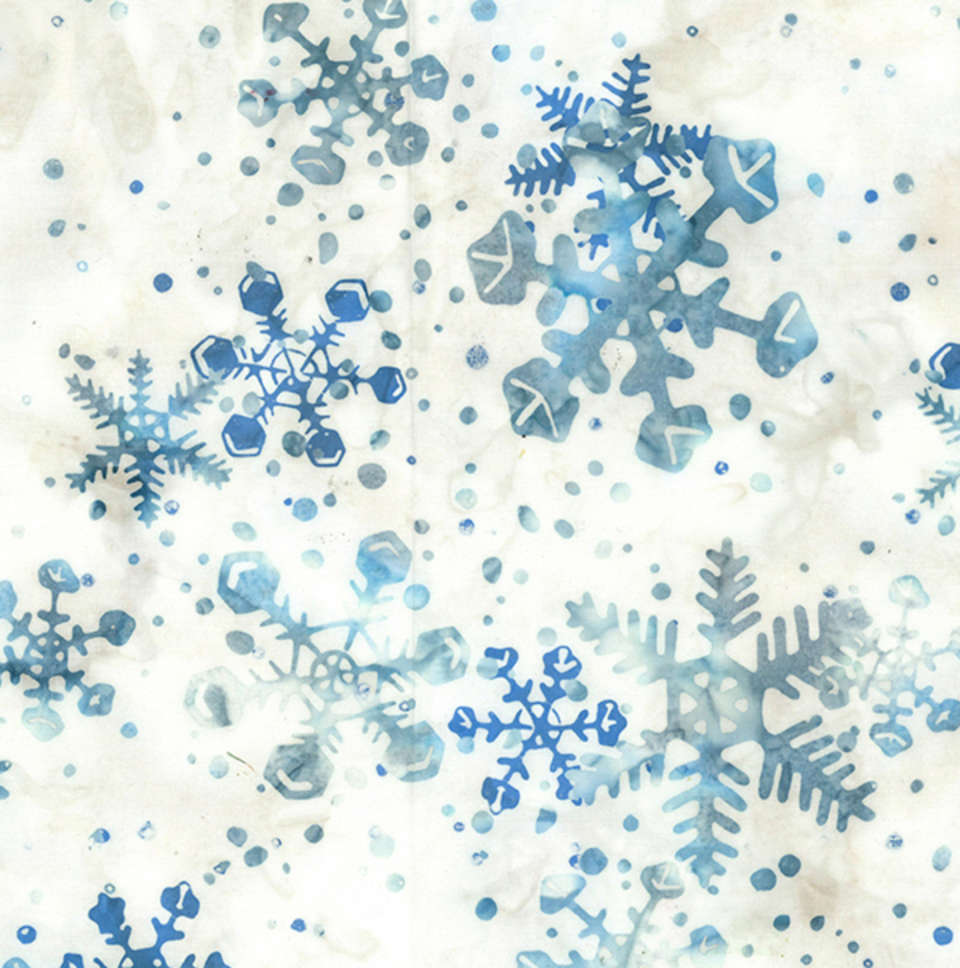 Hoffman California Fabrics - Very Berry Blue - V2523-541-Peace