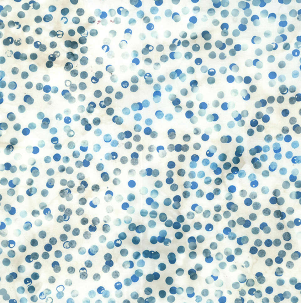 Hoffman California Fabrics - Very Berry Blue - V2522-541-Peace