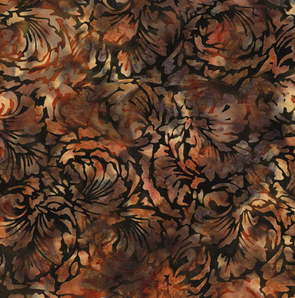 Hoffman California Fabrics - Walk In the Woods - V2511-573-Pecan