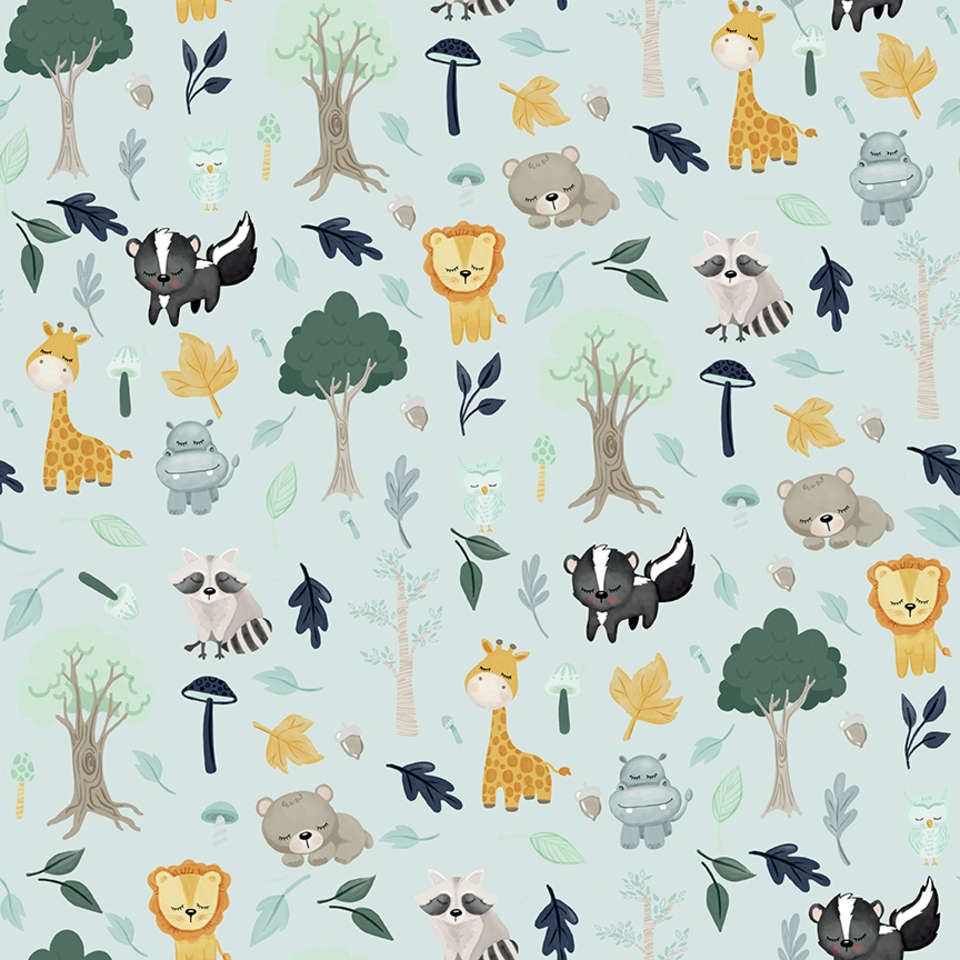 Riley Blake Designs - It's a Boy - C13250-AQUA