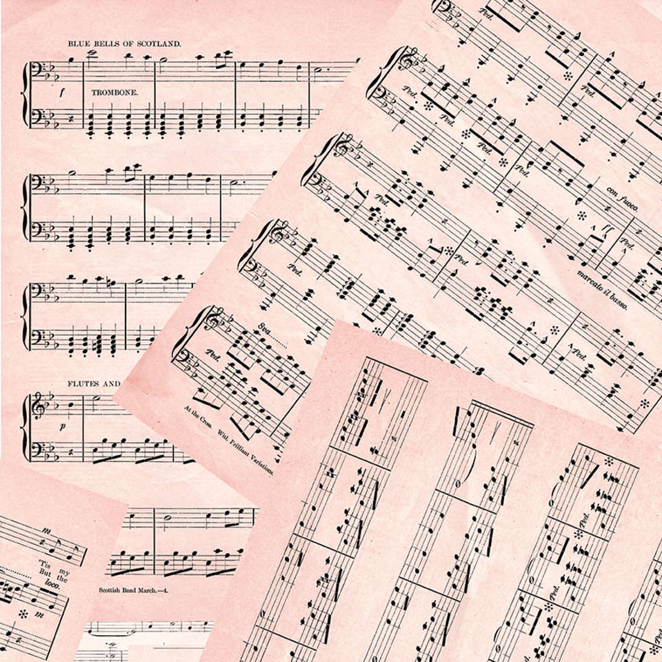 Riley Blake Designs - Art Journal - C13040-BLUSH