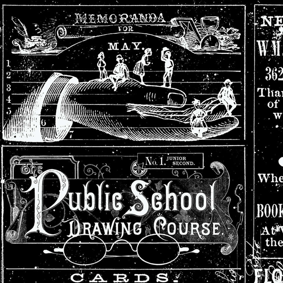 Riley Blake Designs - Art Journal - C13046-BLACK