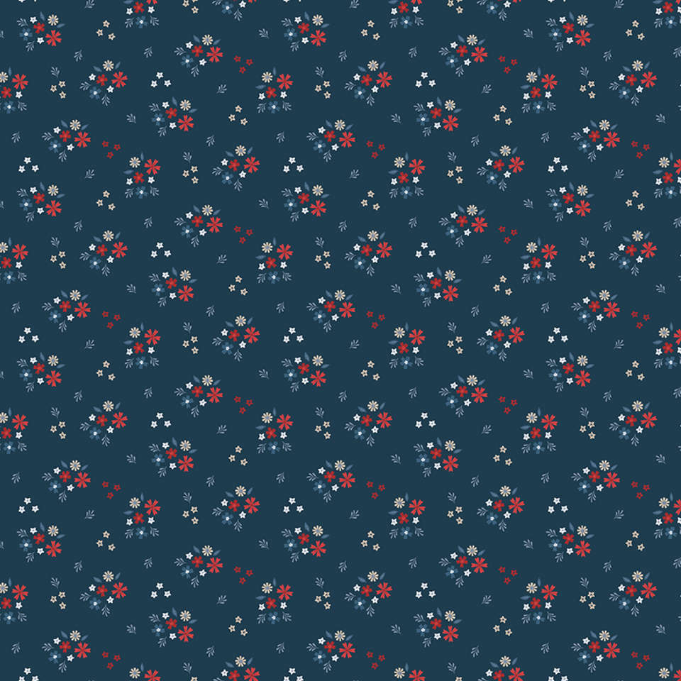 Riley Blake Designs - Quilt Labels - C13184-NAVY