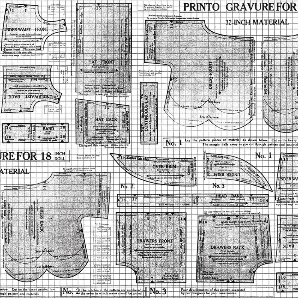 Riley Blake Designs - Sew Journal - C13890-BLACK