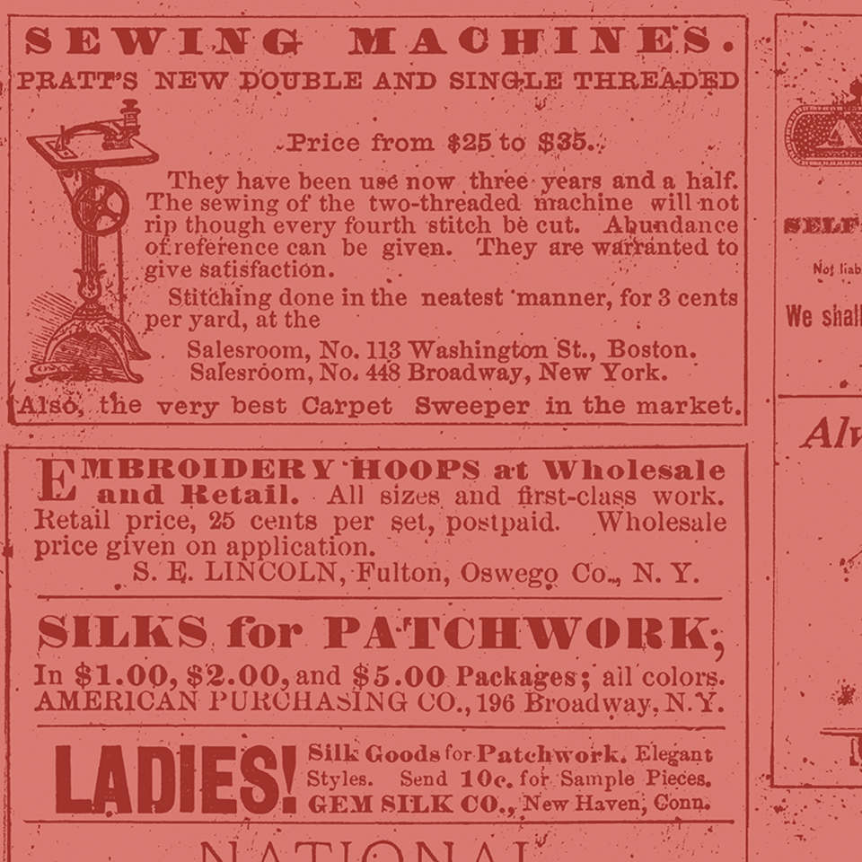 Riley Blake Designs - Sew Journal - C13888-CORAL