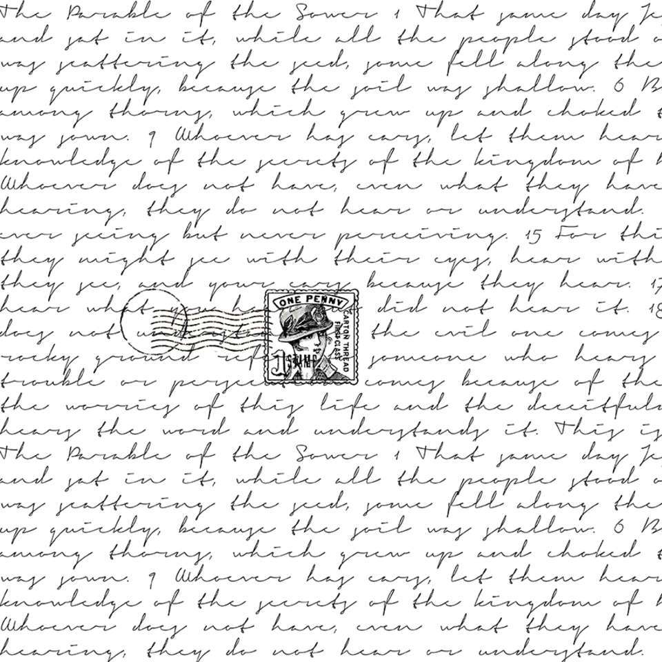 Riley Blake Designs - Sew Journal - C13891-WHITE